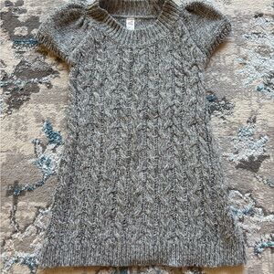 Cherokee Gray Cable Knit Sweater Dress - 4T